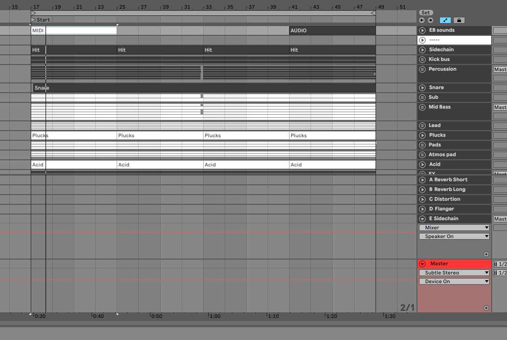 130 bpm Progressive Trance for Sylenth and Ableton screenshot
