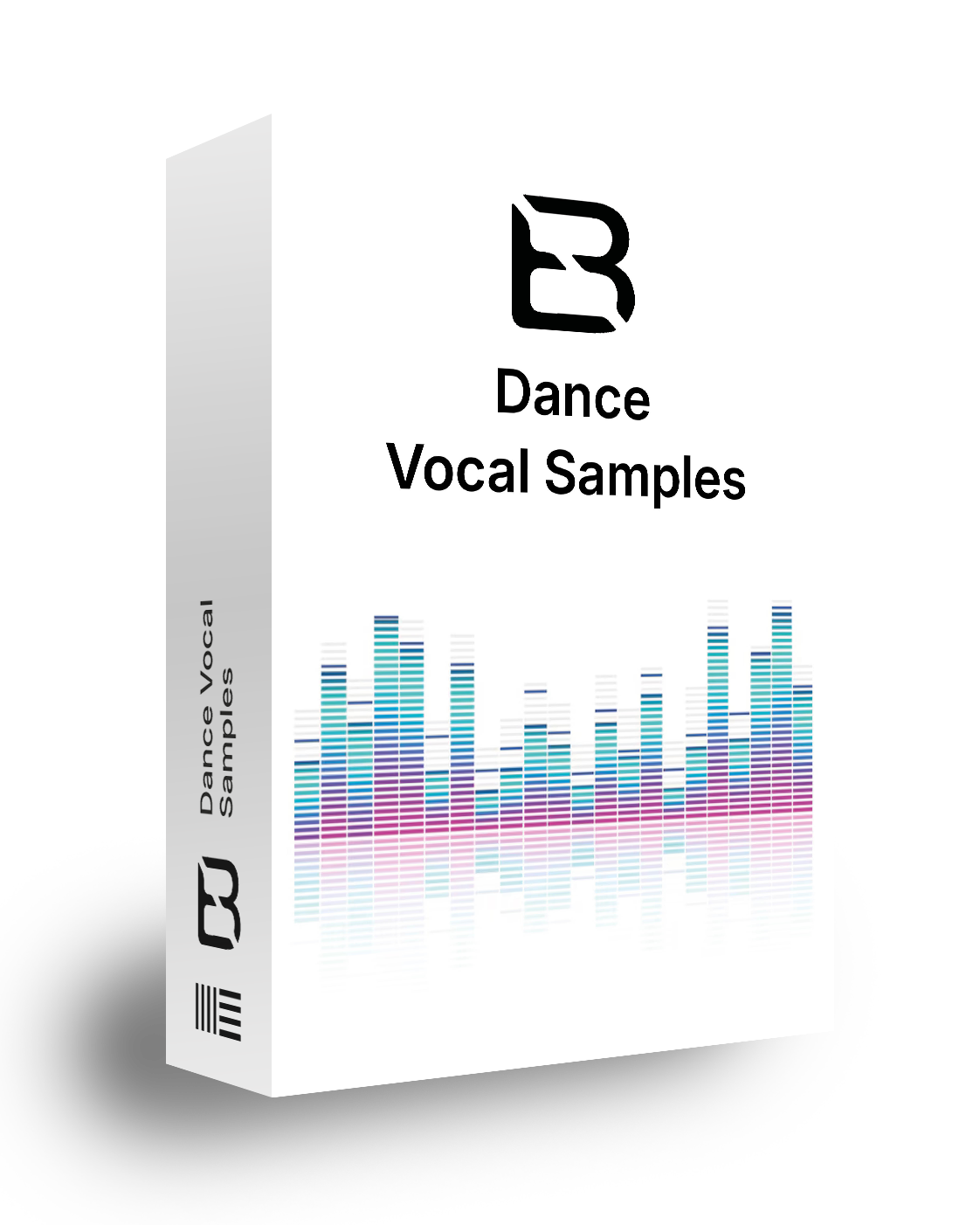 Picture of software package. A white box on a black background, featuring the brand logo and text.